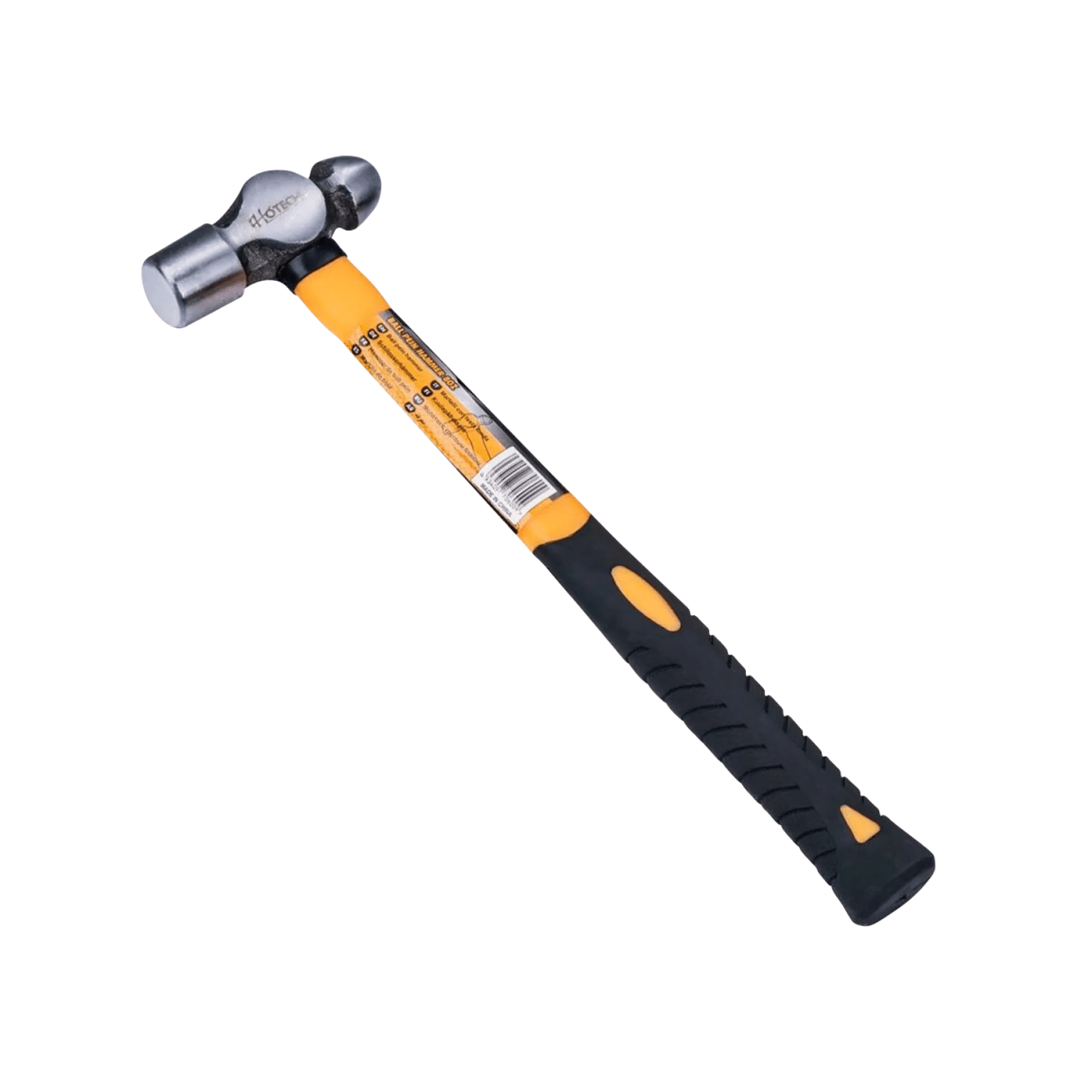 MARTILLO BOLA DE ACERO/CARBONO MANGO FIBRA DE VIDRIO 30CM HOTECHE1