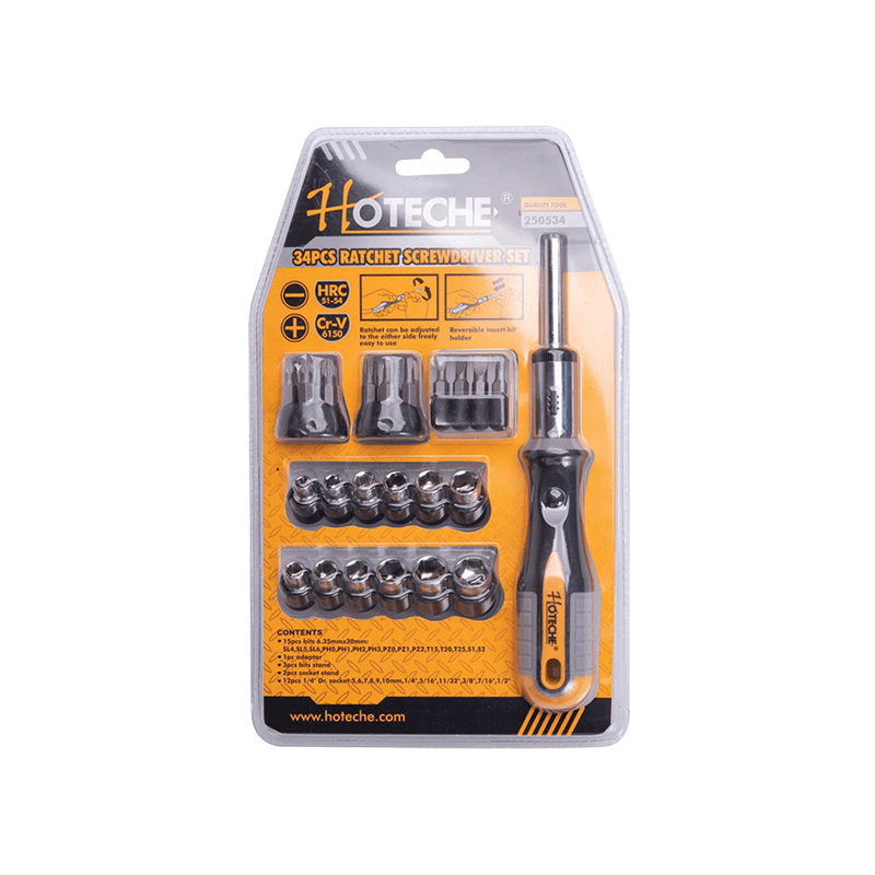 JGO DESTORNILLADOR 34 PCS HOTECHE1
