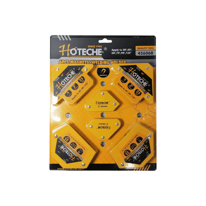 ESCUADRA MAGNETICA 6 PCS HOTECHE1