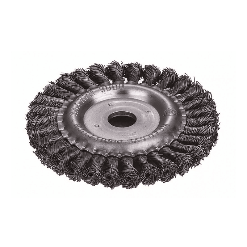 CEPILLO DE ALAMBRE CIRCULAR ANUDADO 6