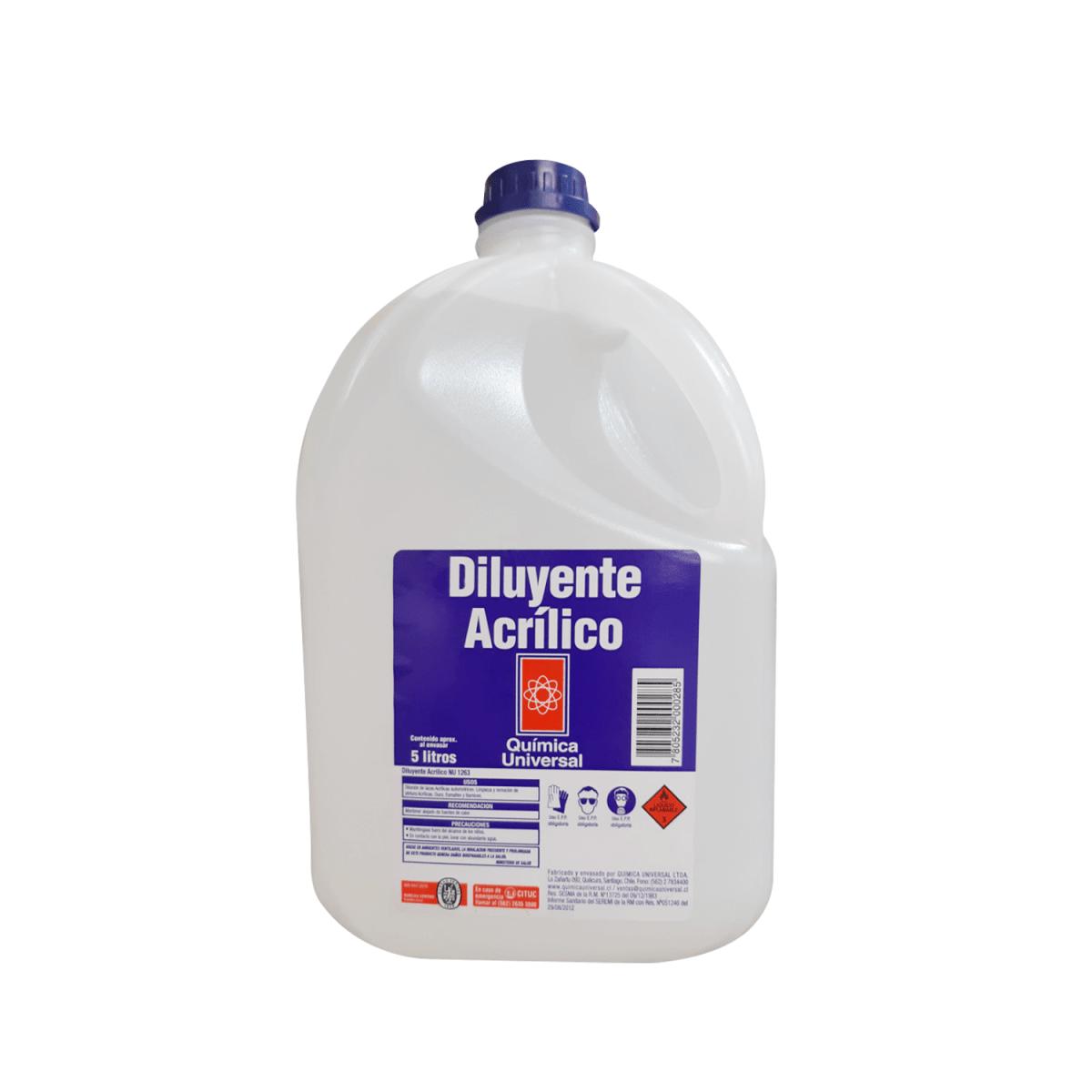 DILUYENTE ACRILICO BIDON 5LTS1