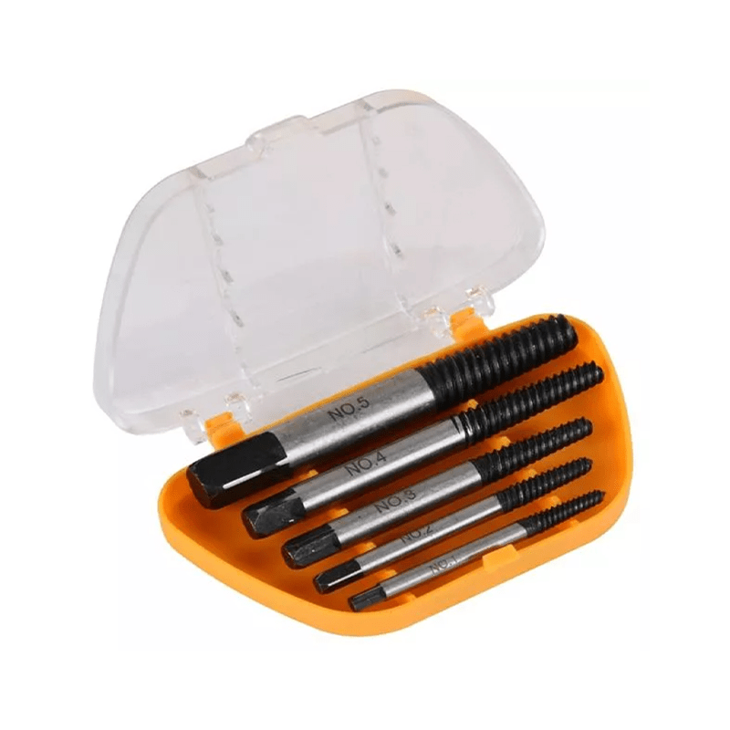 JUEGO DE EXTRACTOR DE TORNILLOS DE 5 PCS HOTECHE1