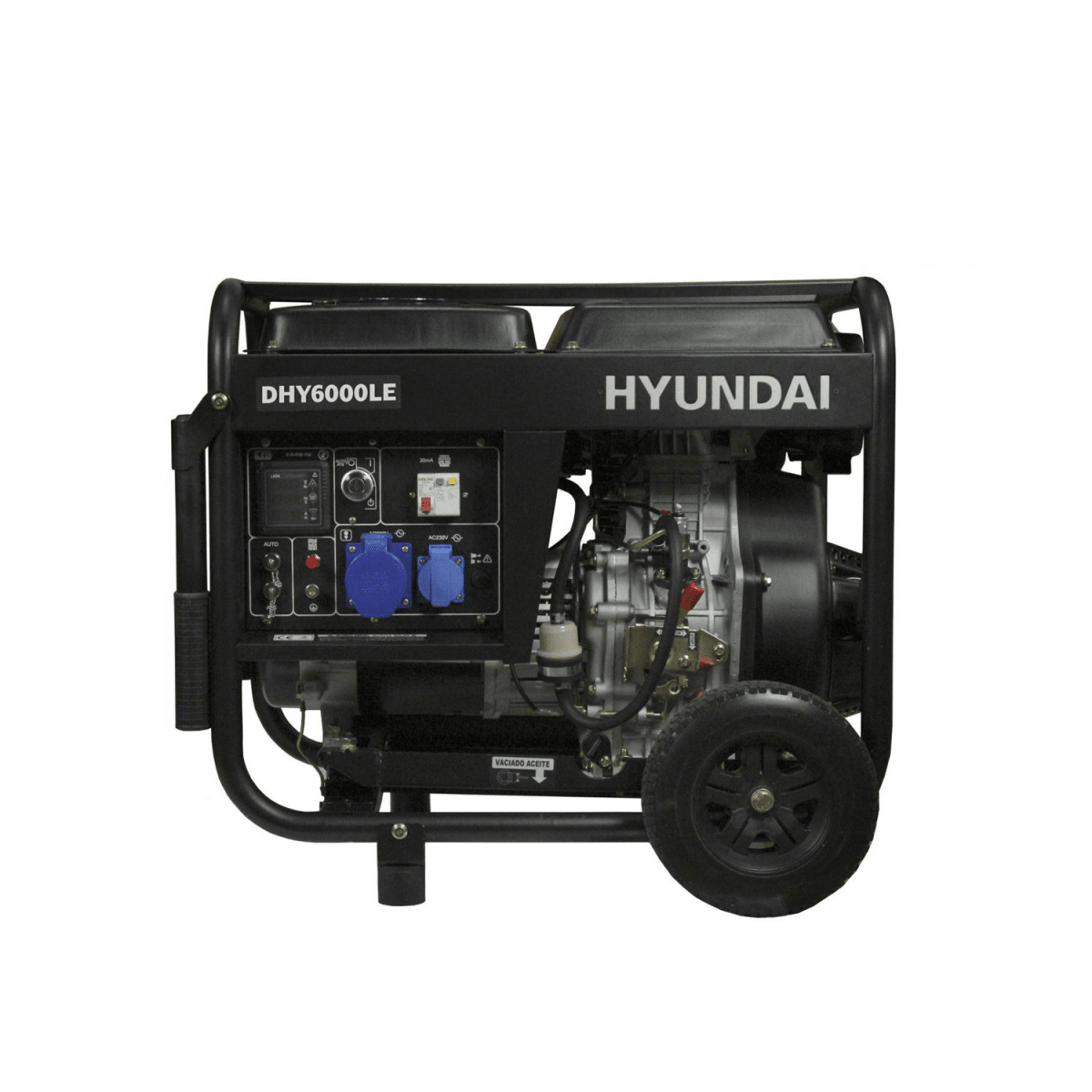 GENERADOR ELECTRICO DIESEL 220V 5000W ABIERTO ARRANQUE ELECTRICO MARCA HYUNDAI1