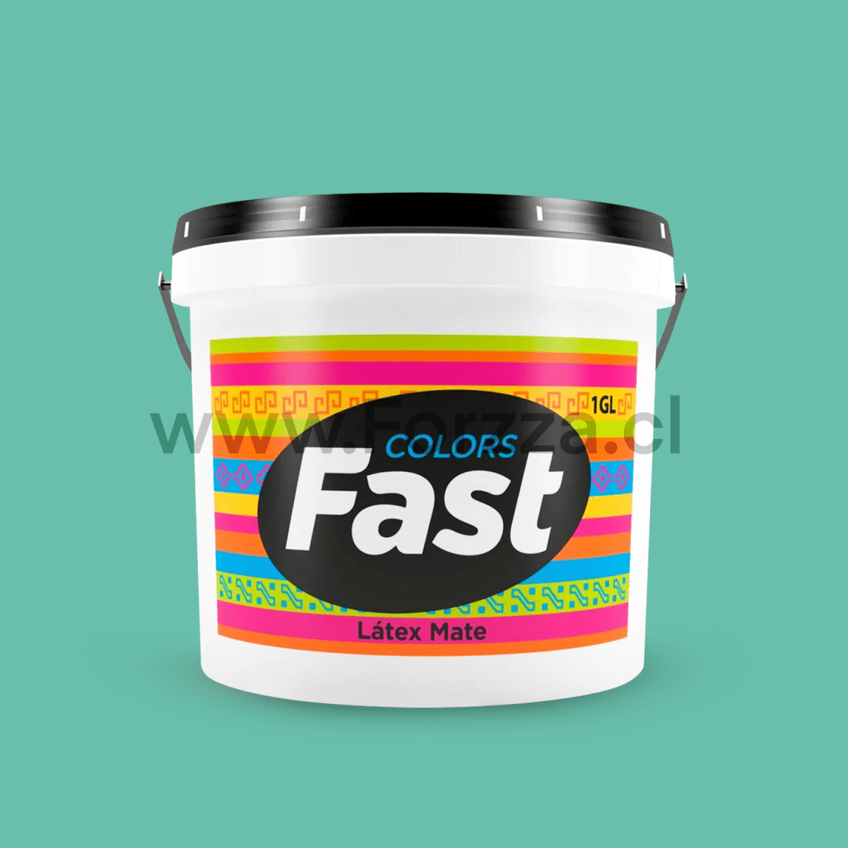 FAST ANTIHONGO TRICOLOR VERDE AGUA 1 GL1