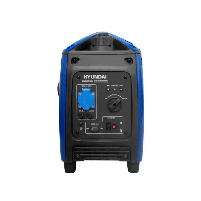 GENERADOR ELECTRICO GASOLINA 220V 2750W INVERTER ARRANQUE MANUAL MARCA HYUNDAI3