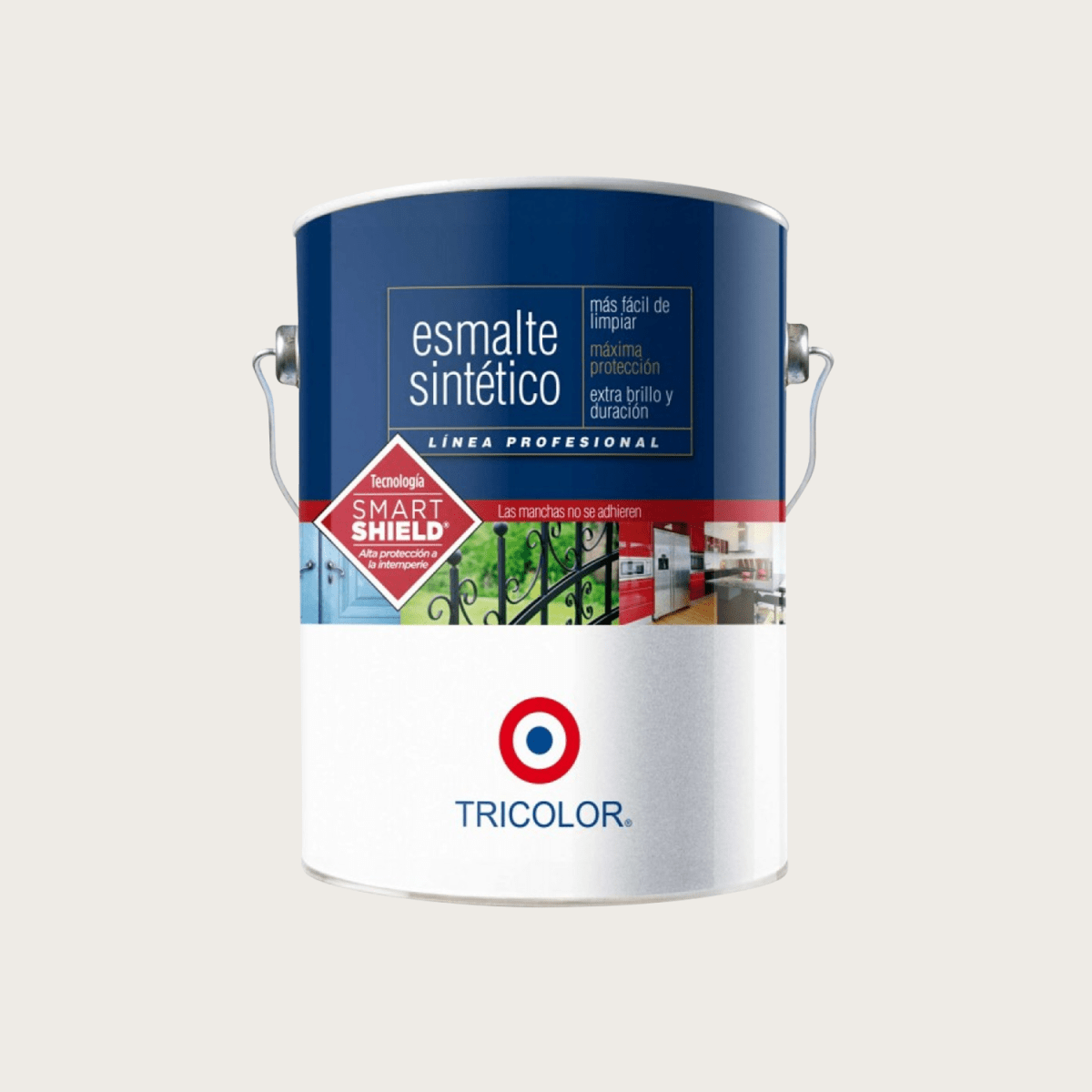 PINTURA ESMALTE SINTETICO COLOR ALUMINIO 1GL TRICOLOR1