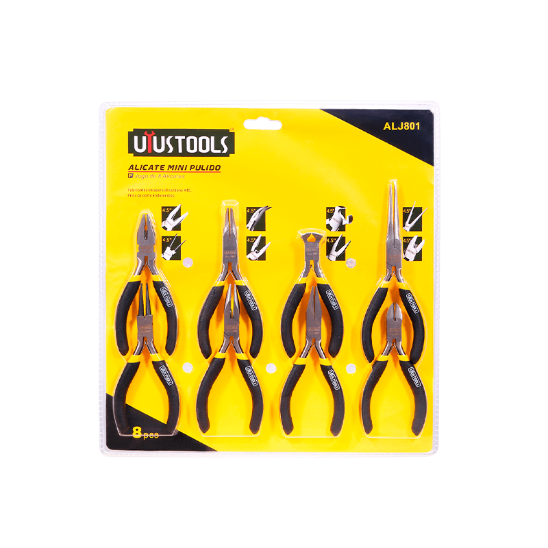 ALICATE MINI 4.5 PULIDO 8 PCS/SET UYUSTOOLS1