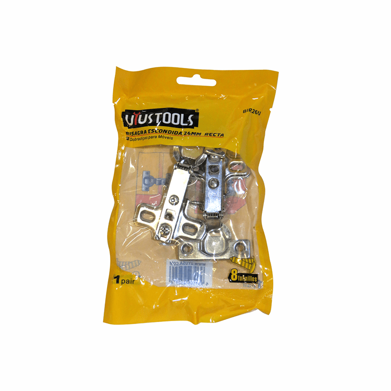 BISAGRA ESCONDIDA 26MM RECTA PAR UYUSTOOLS1