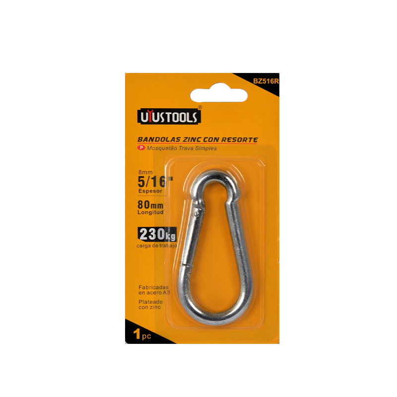 BANDOLAS ZINC CON RESORTE 5/16 M/UYUSTOOLS1