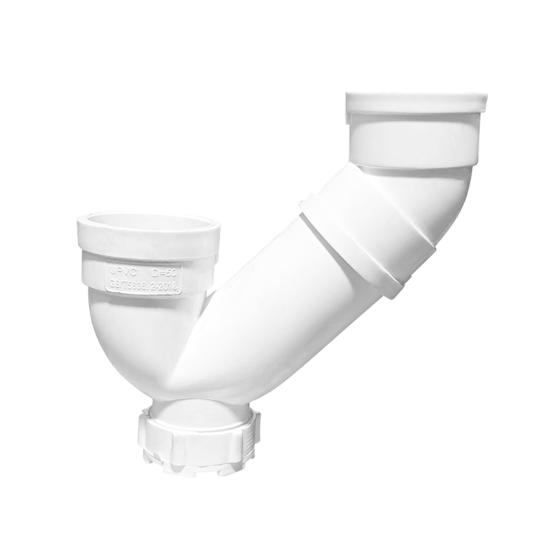 CODO P U-PVC BLANCO 50MM FORZZA3