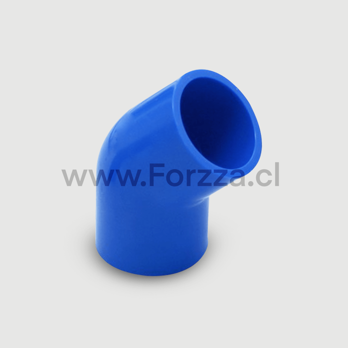 CODO 45? U-PVC FORZZA 63MM1