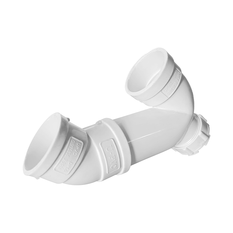 CODO S U-PVC BLANCO 50MM FORZZA1