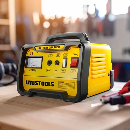 CARGADOR DE BATERIA 12V/9.6A Y 24V/7.5A UYU CRB0751