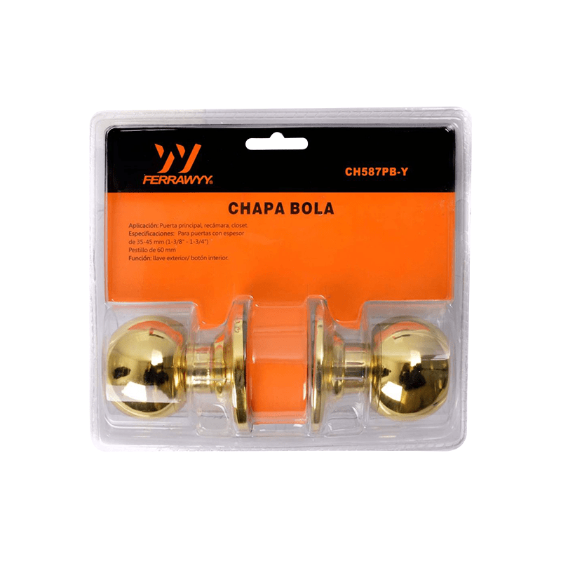 CHAPA BOLA FERRAWYY - CH587PB-Y1