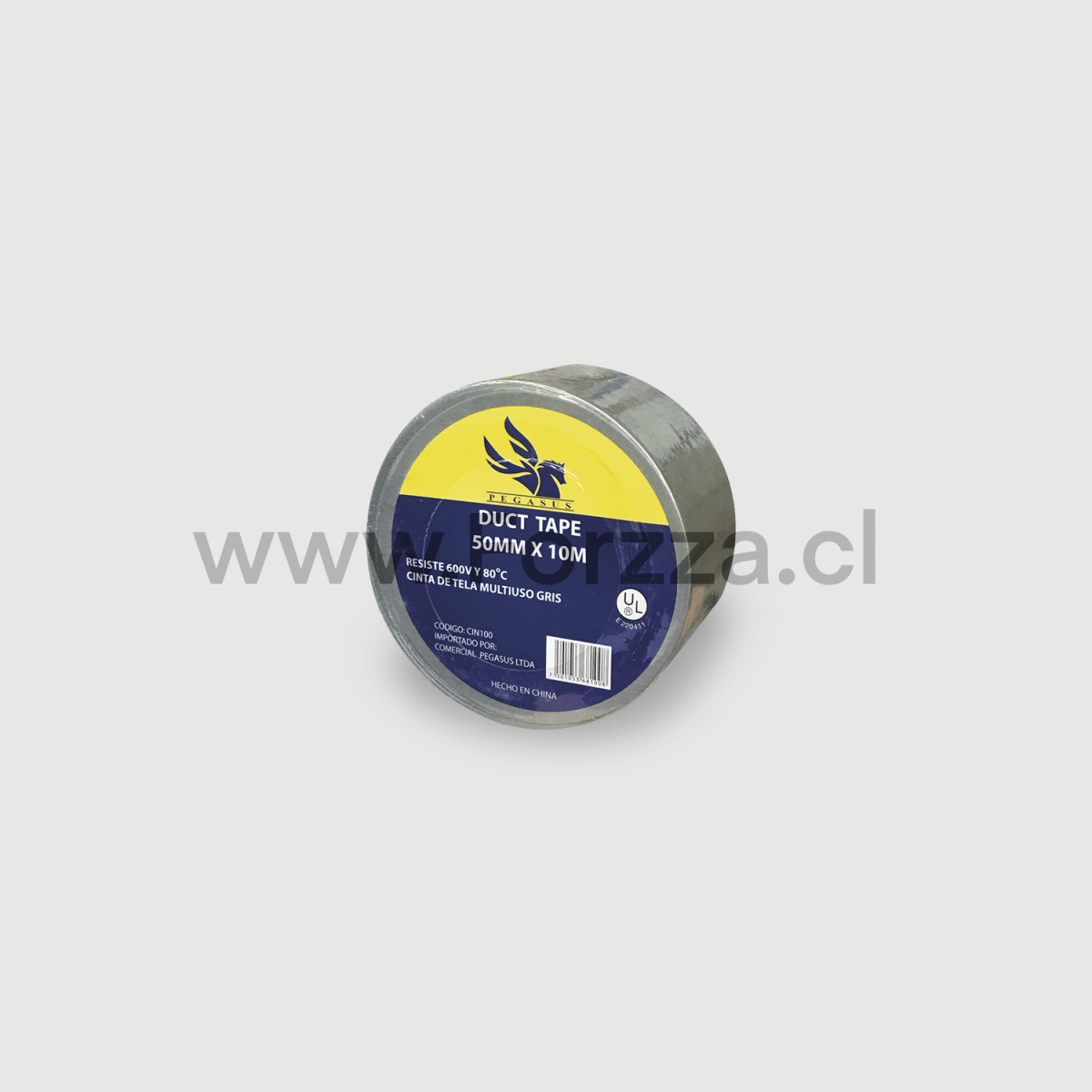 CINTA DUCTA GRIS 45MMX10M1