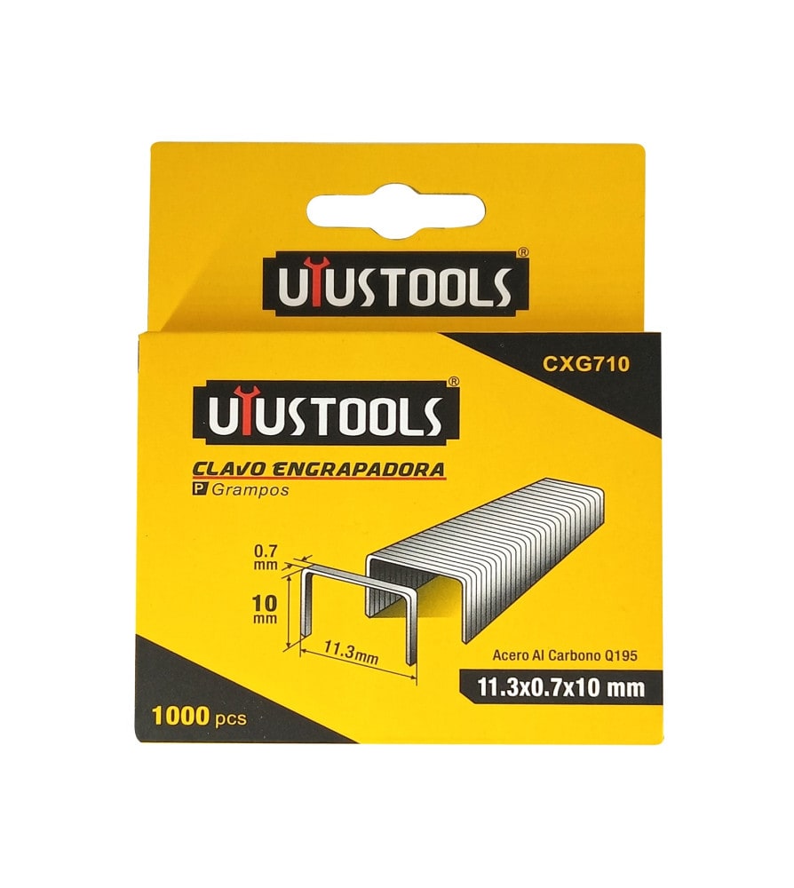CLAVO ENGRAPADORA 0.7X10MM - 1000PCS UYUSTOOLS1