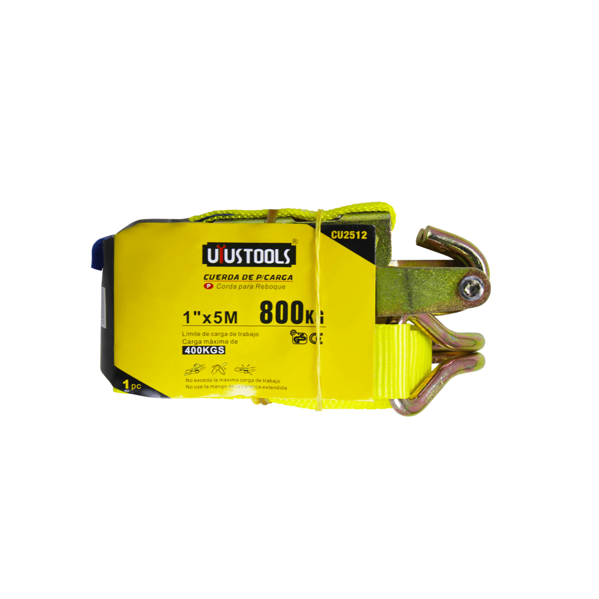 CUERDA UYUSTOOLS R2512A / CU2512 DE P/CARGA 1 PULGADA X 15FT 1500LBS2