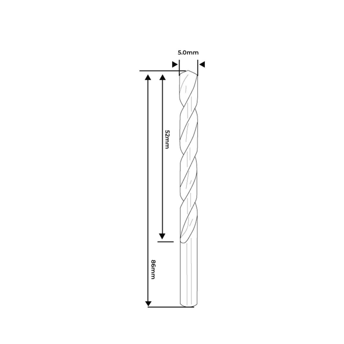 KIT BROCAS 5MM INGCO1