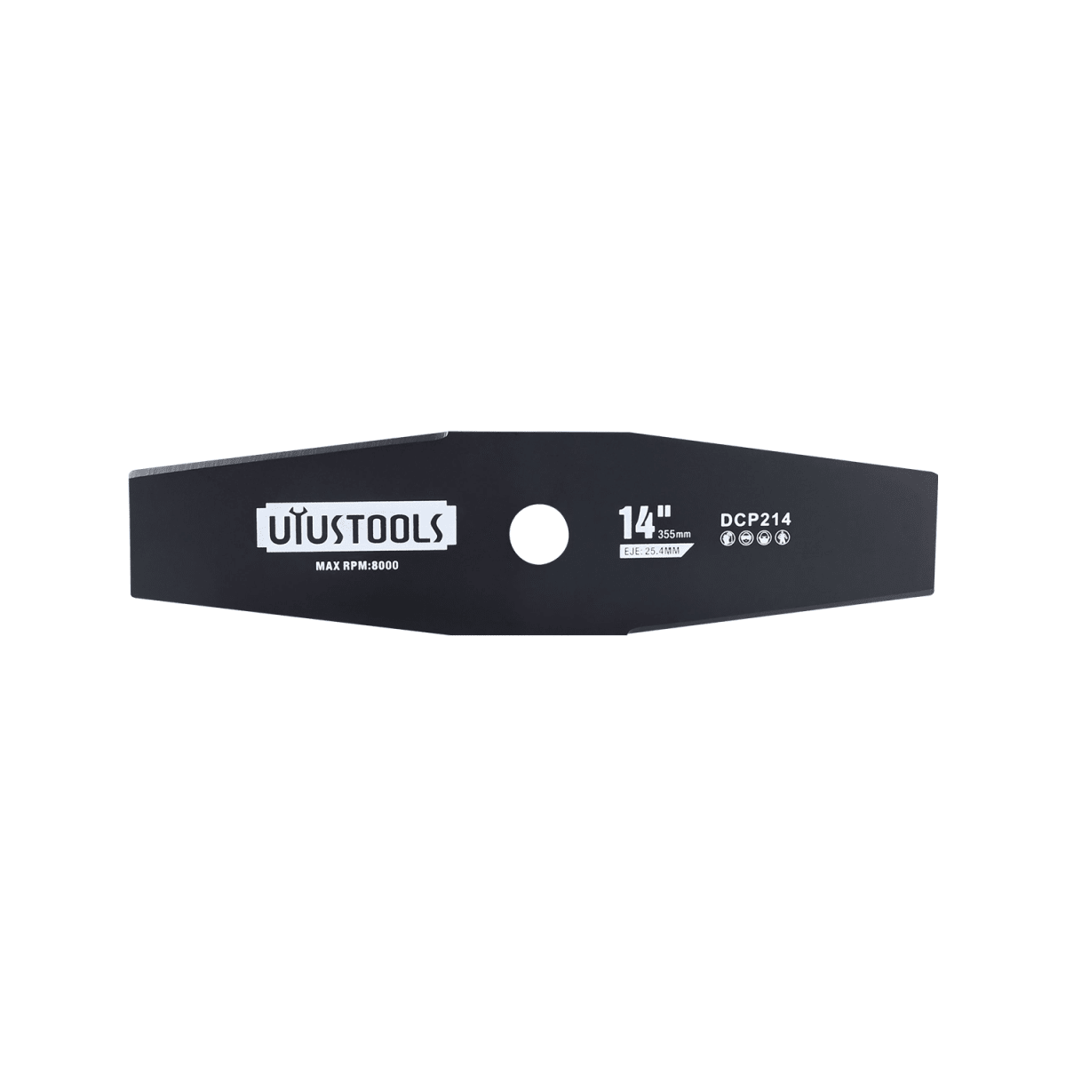 DISCO CORTA PASTO 25.4MMX2TX355MM MARCA UYUSTOOLS DCP2141