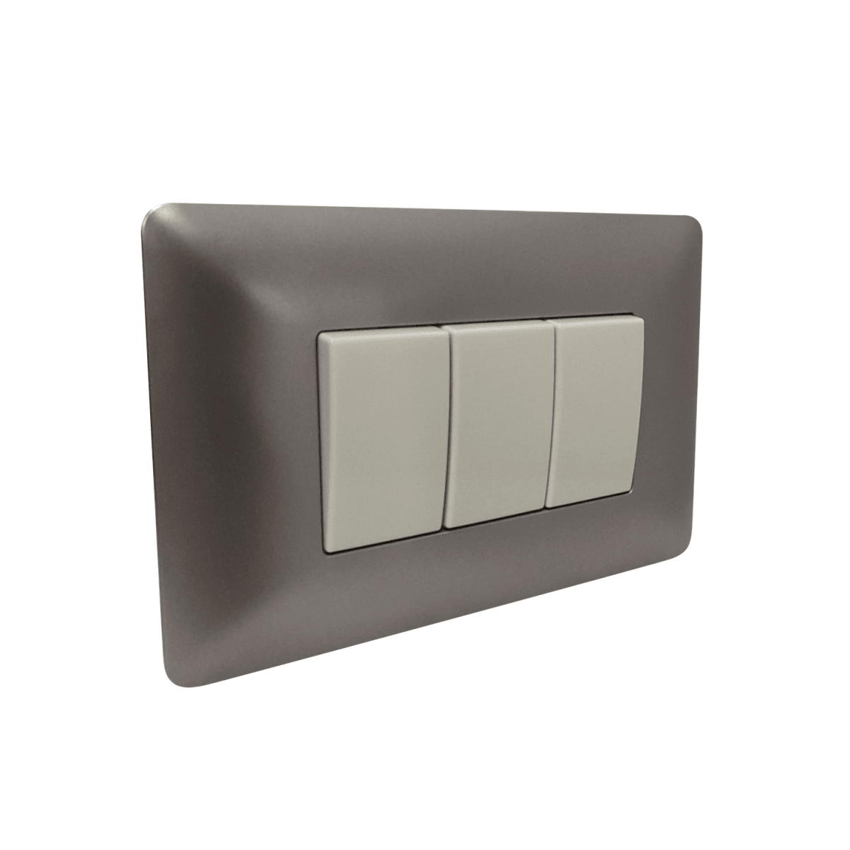 INTERRUPTOR TRIPLE CHAMPAGNE STANFORD 39133