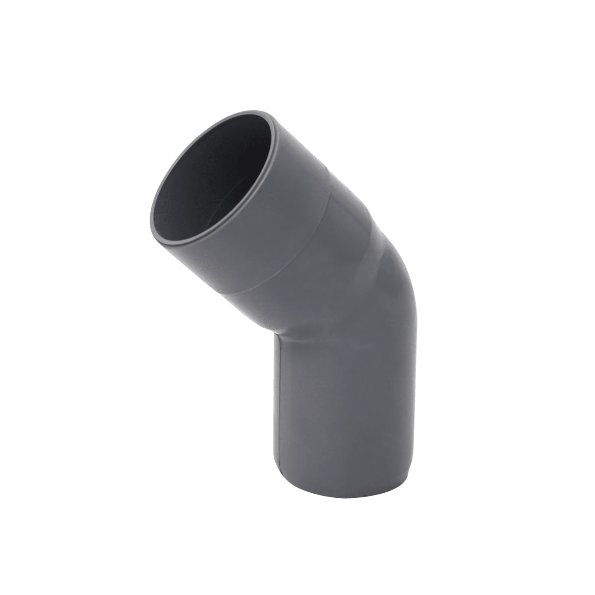 CODO PVC SAN 40X45 GRIS1