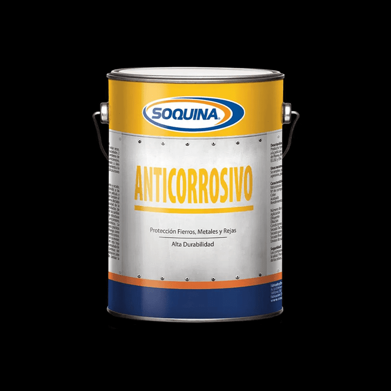 ANTICORROSIVO NEGRO 1GL SOQUINA1