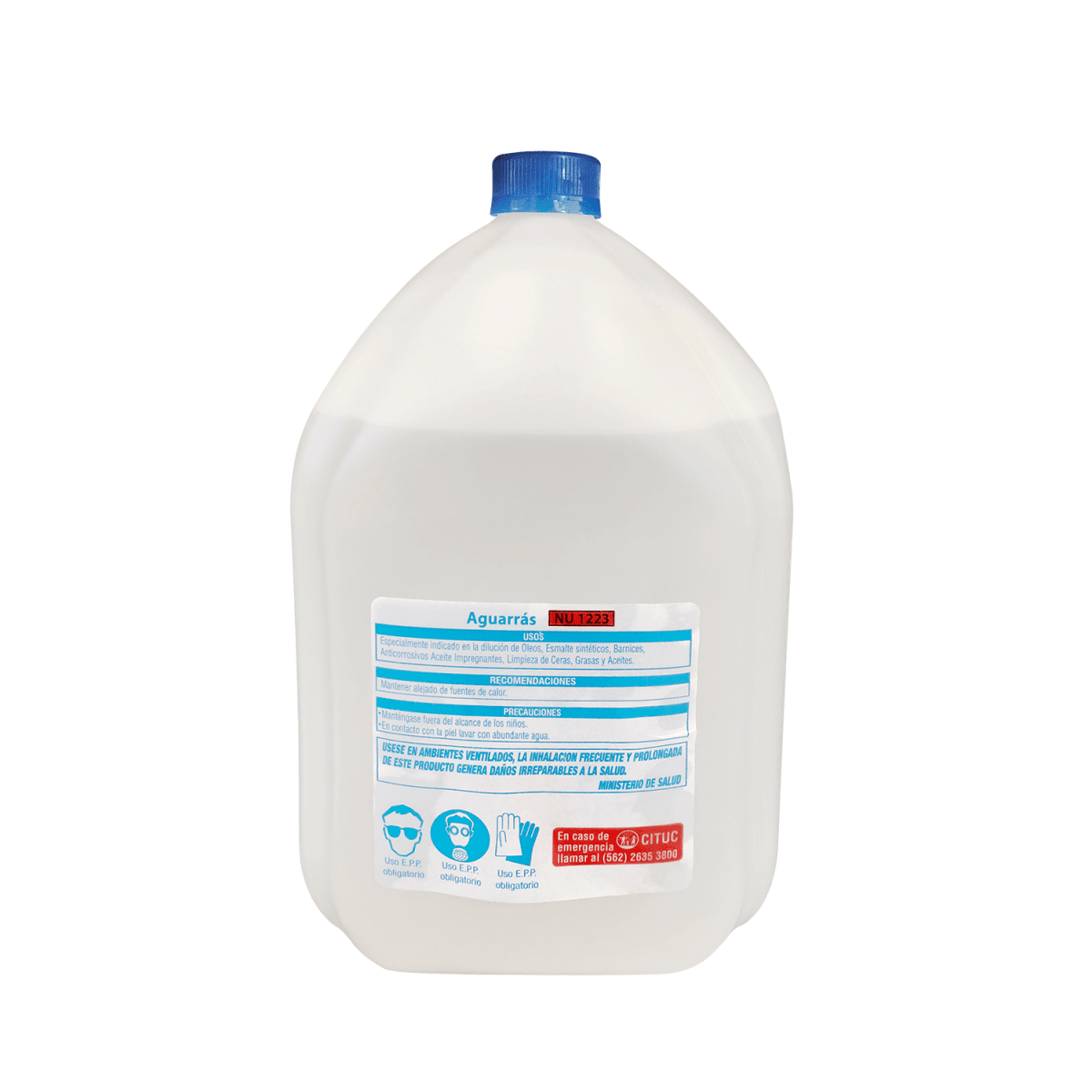 AGUARRAS MINERAL BIDON 5LTS1