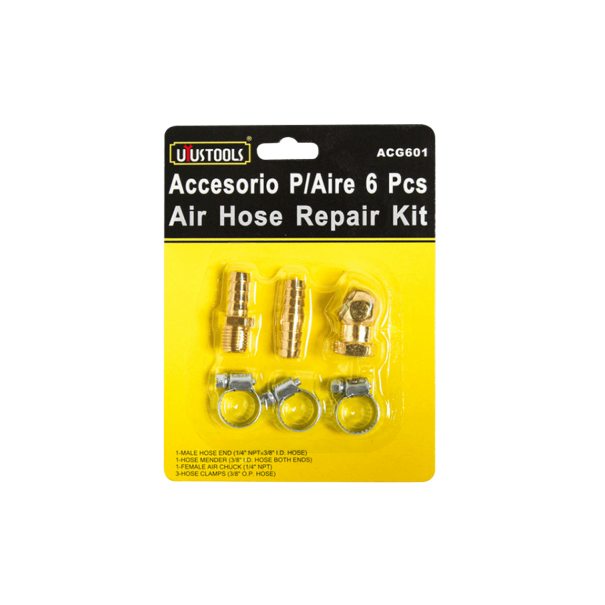 ACCESORIO PARA AIRE 6PCS UYUSTOOLS1