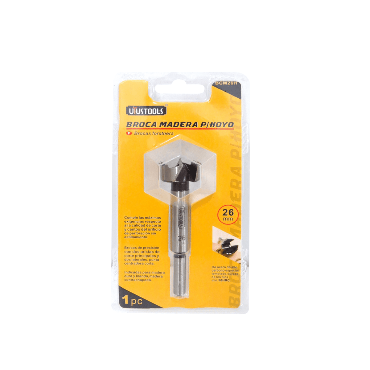 BROCA MADERA P/HOYO 26MM UYUSTOOLS1