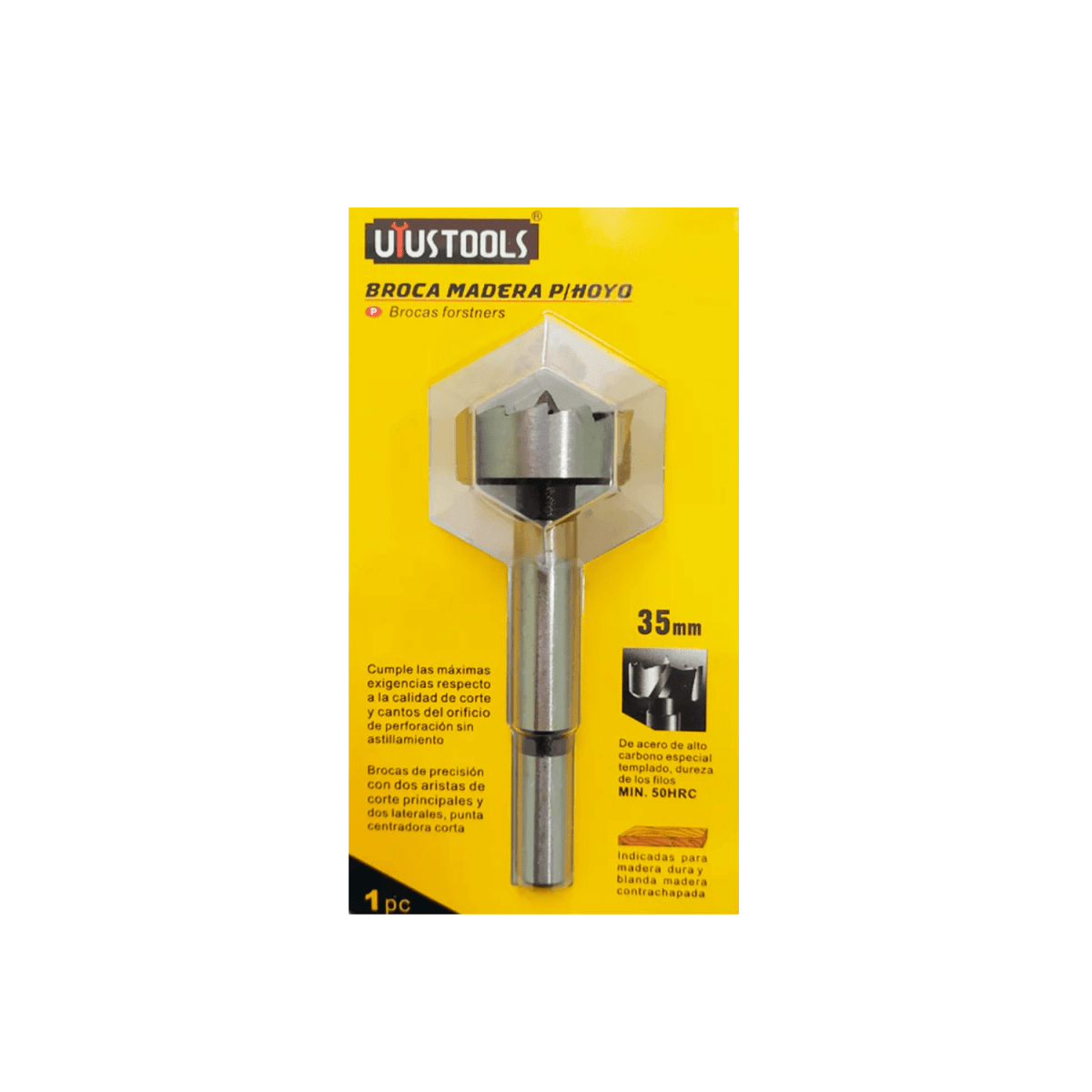 BROCA MADERA P/HOYO 35MM UYUSTOOLS1