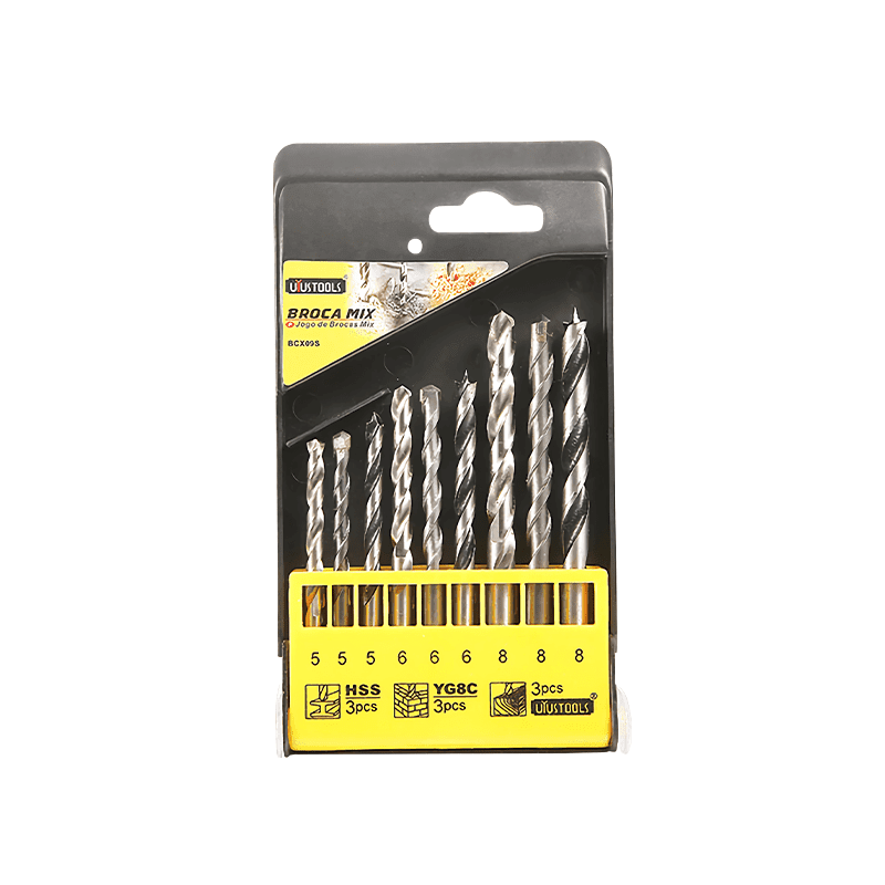 BROCA MIX 9PCS-MM (FIE/MAD/CONC) UYUSTOOLS1