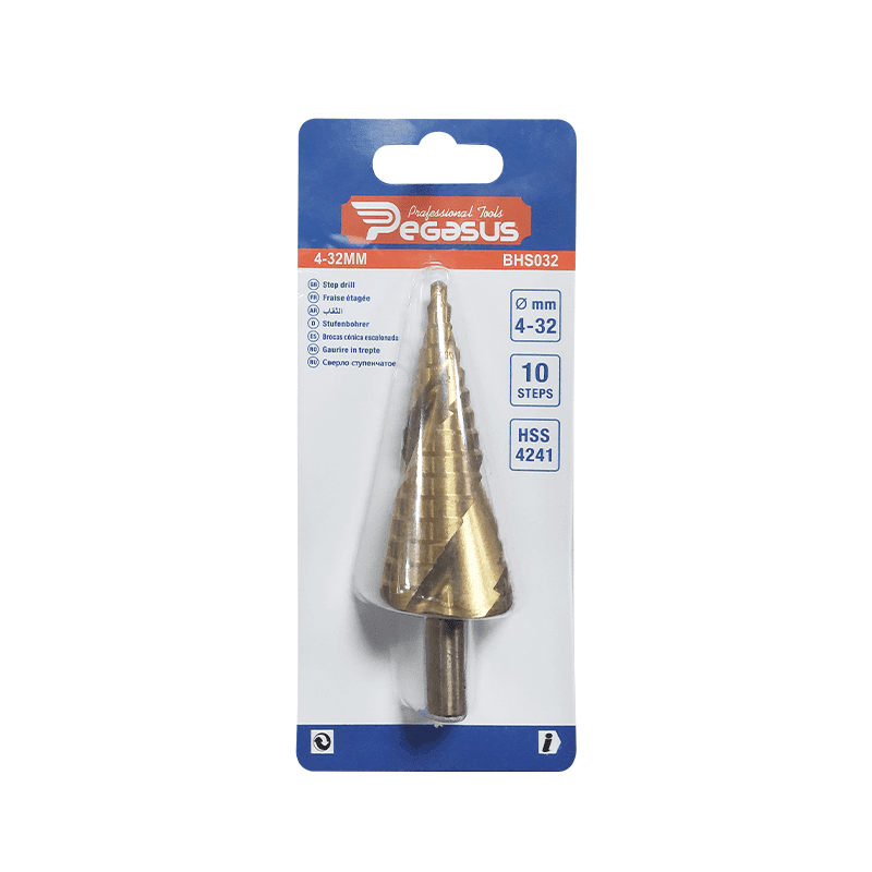 BROCA ESCALONADA INDUSTRIAL 4-32MM PEGASUS1