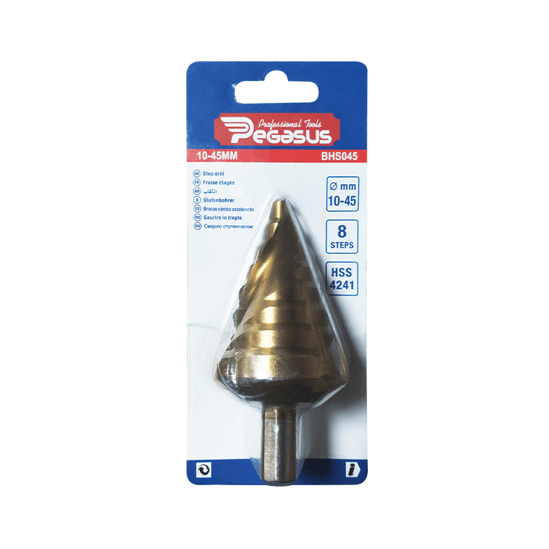 BROCA ESCALONADA 10-45MM PEGASUS BHS0451