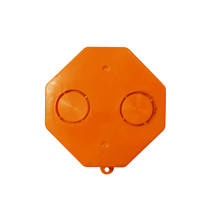 CAJA DE DISTRIBUCION EMBUTIDA HEXAGONAL P/ELECT 86X50MM FORZZA1