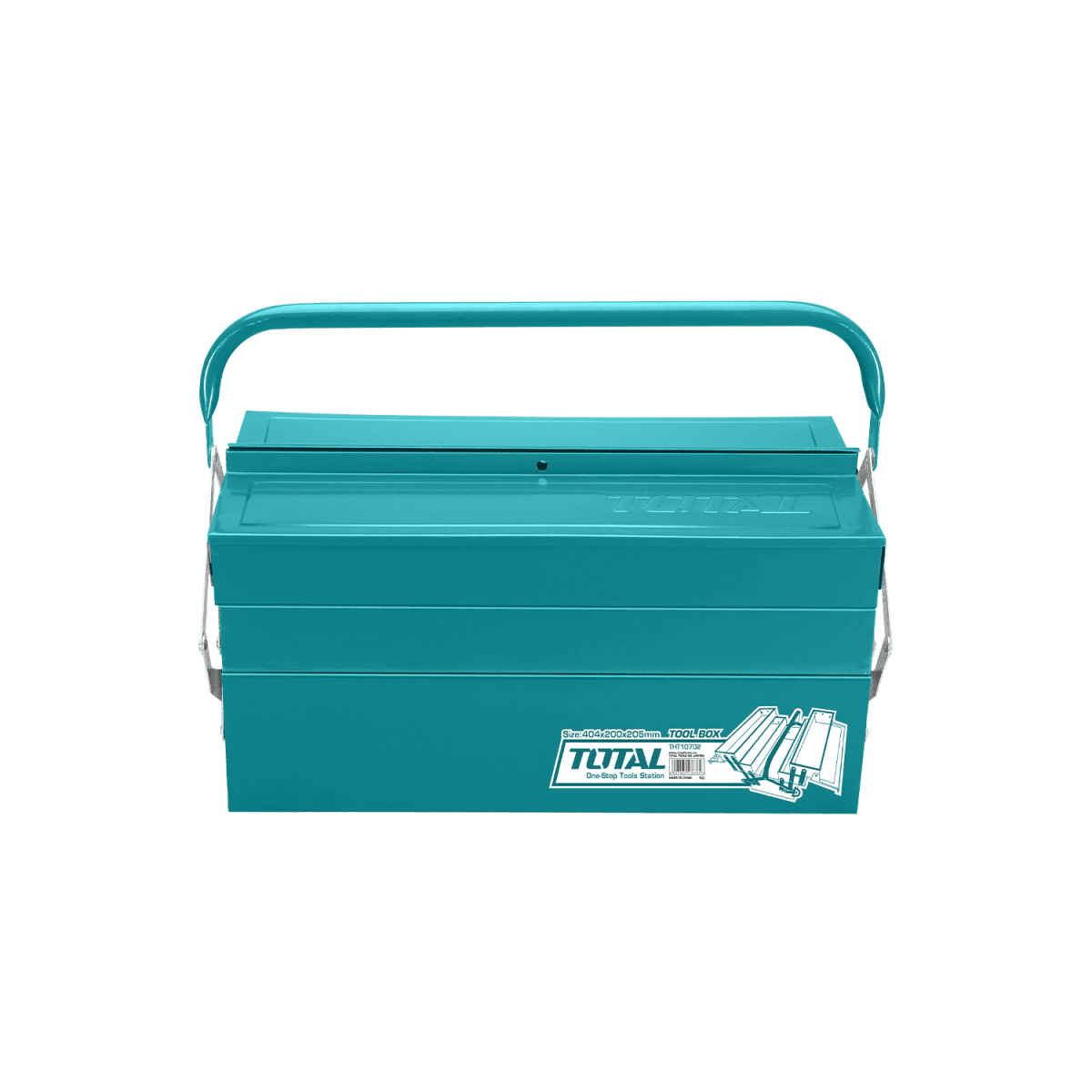 CAJA DE HERRAMIENTAS MARCA TOTAL THT107021