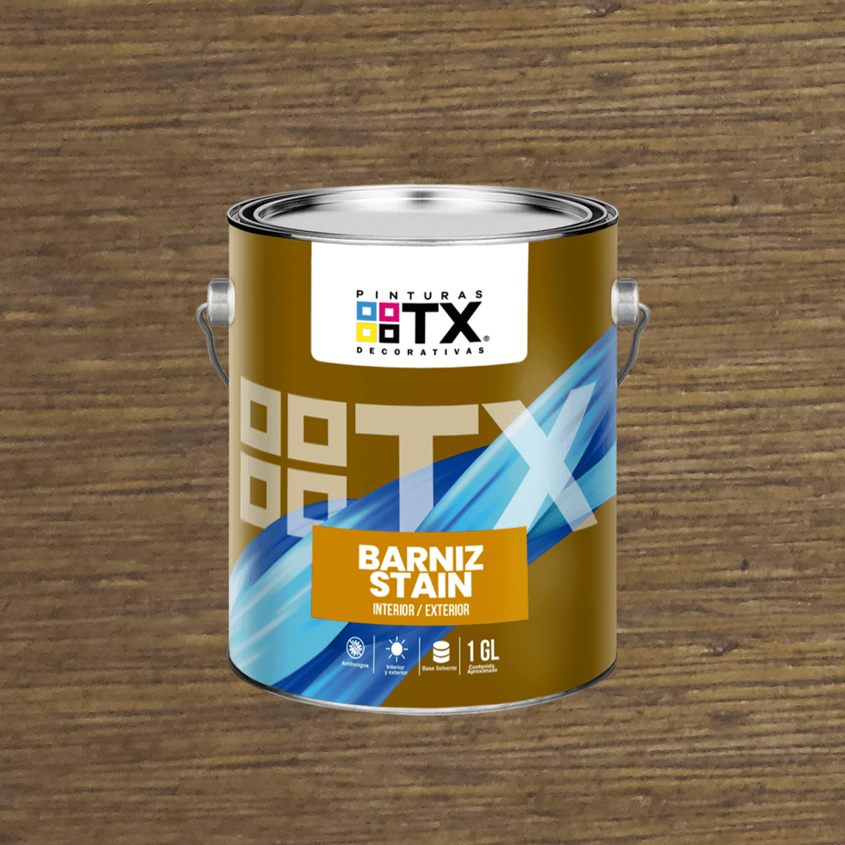 BARNIZ STAIN ROBLE GALON TX1