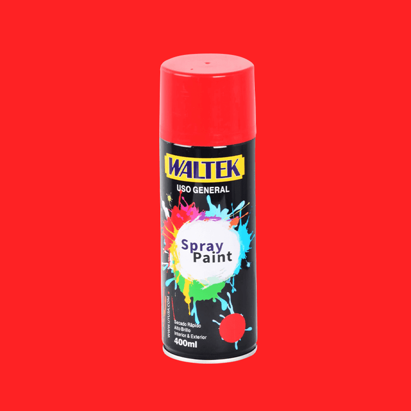 AEROSOL 350 ML COLOR ROJO WALTEK1