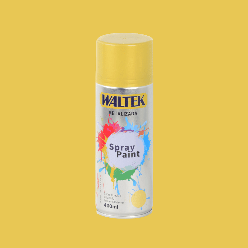 AEROSOL 350 ML COLOR METAL DORADO WALTEK1