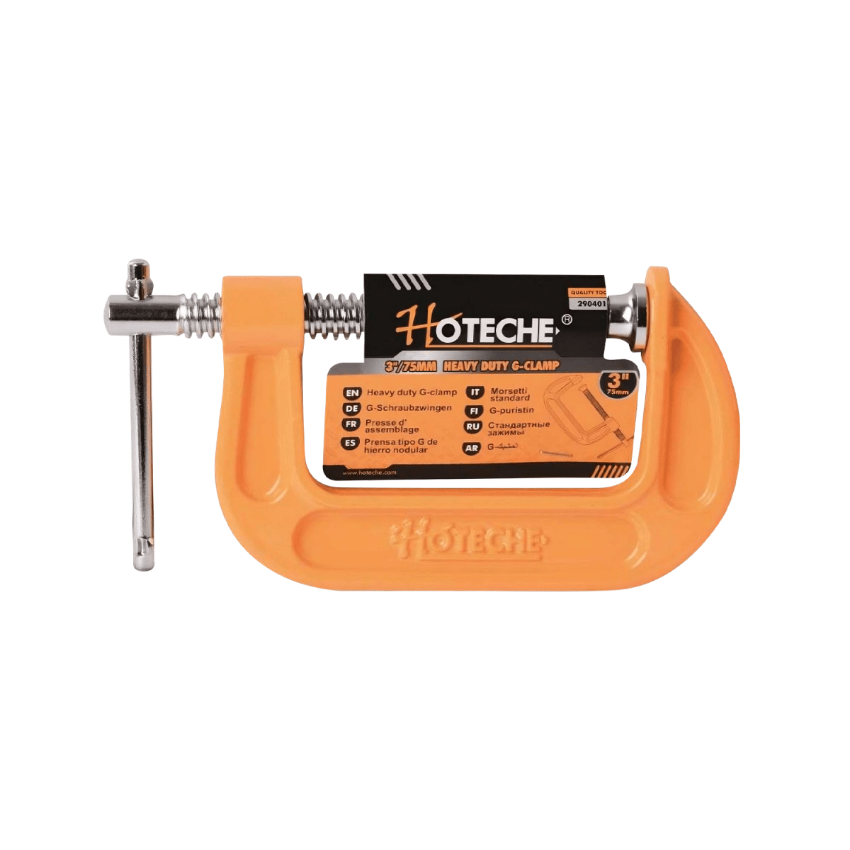 PRENSA TIPO G 3 MARCA:HOTECHE MODELO:290401 TIPO:S/T1