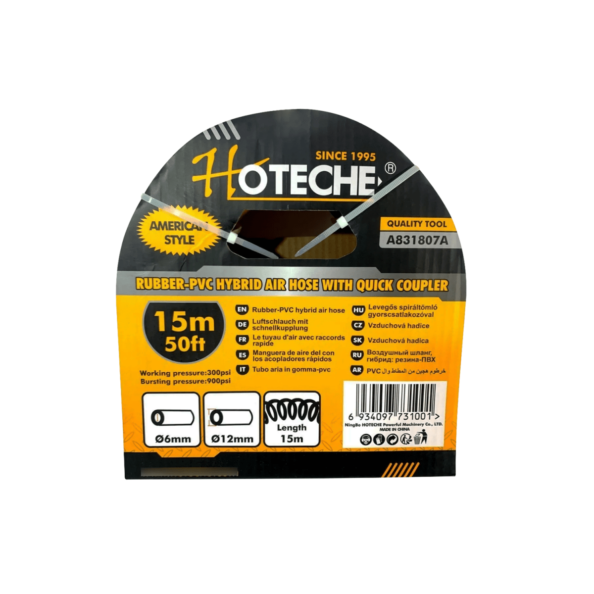 MANGUERA PARA COMPRESOR HOTECHE A831807A3