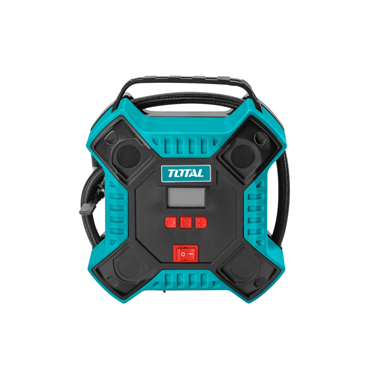 COMPRESOR CON INFLADOR 12 V TOTAL TTAC16011