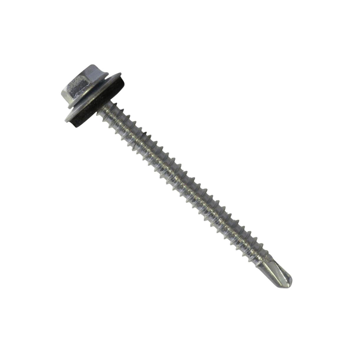 TORNILLO AUTOPERFORANTE HEX CON BROCA 12X4 200XSET1