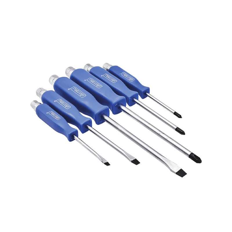 JUEGO DESTORNILLADOR DE GOLPE PUNTA MAGNETICO 6PCS UYUSTOOLS1