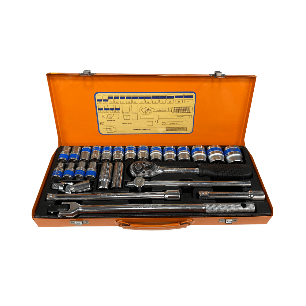 JUEGO DE DADOS 1/2 - 26PCS / 8-32MM1