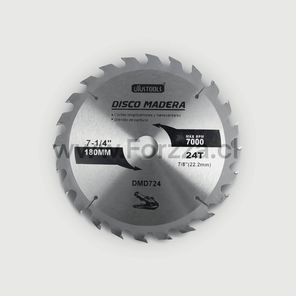 DISCO UYUSTOOLS DMD724 MADERA 180 X 24T1