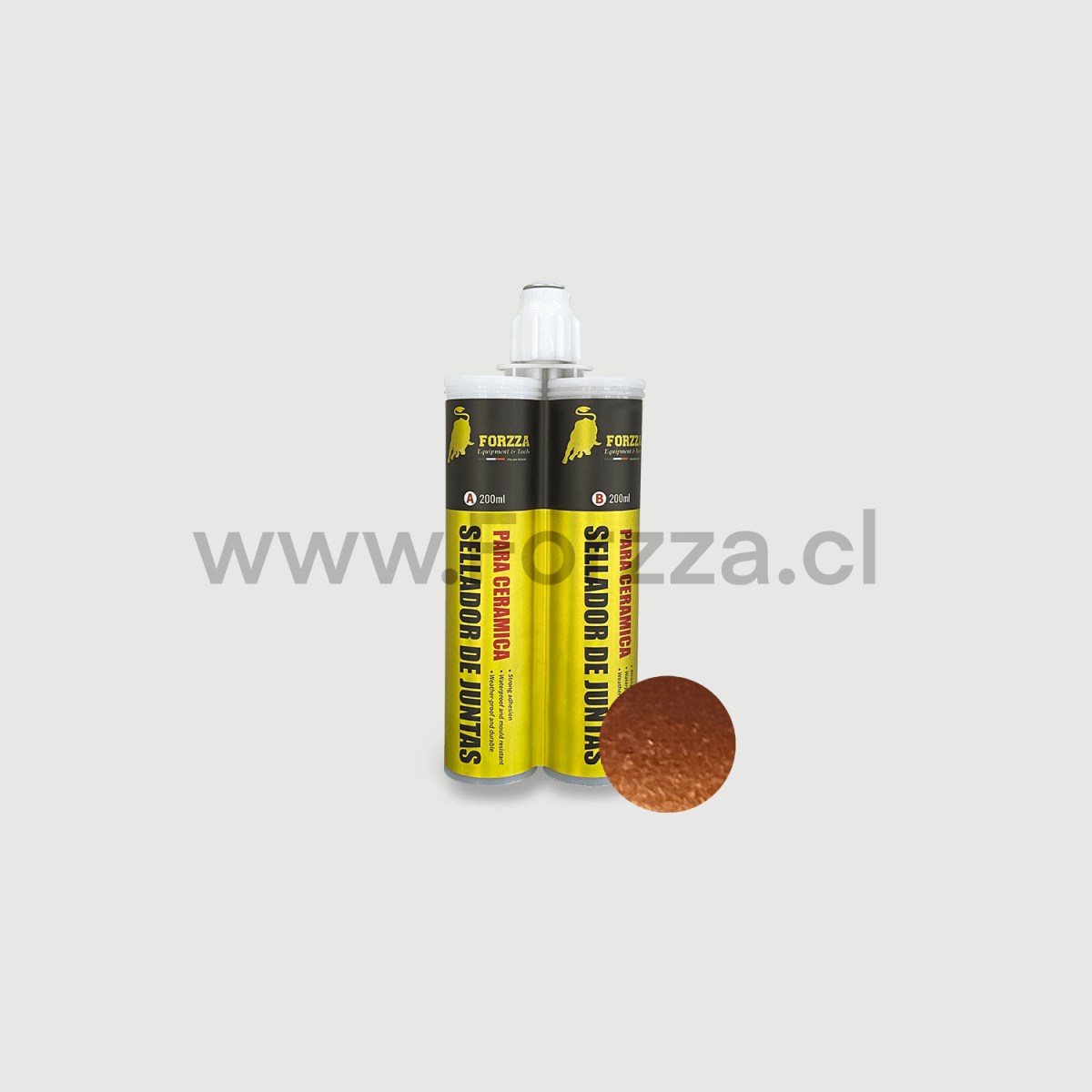 GROUT P/PORCELANATO S/M GSIL-2300-CB COLOR COFFE BROWN1
