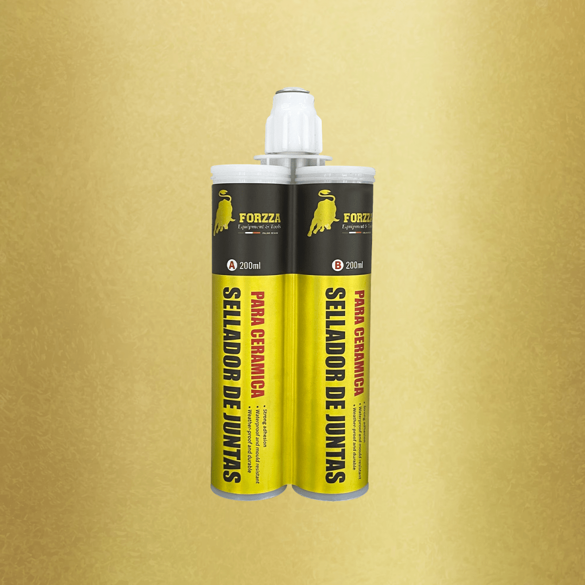 CELLADOR DE JUNTAS PARA CERÁMICAS 200 ML GOLDEN IVORY FORZZA1