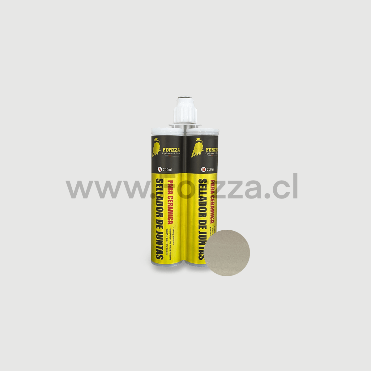 GROUT P/PORCELANATO COLOR MARBEL GRAY1
