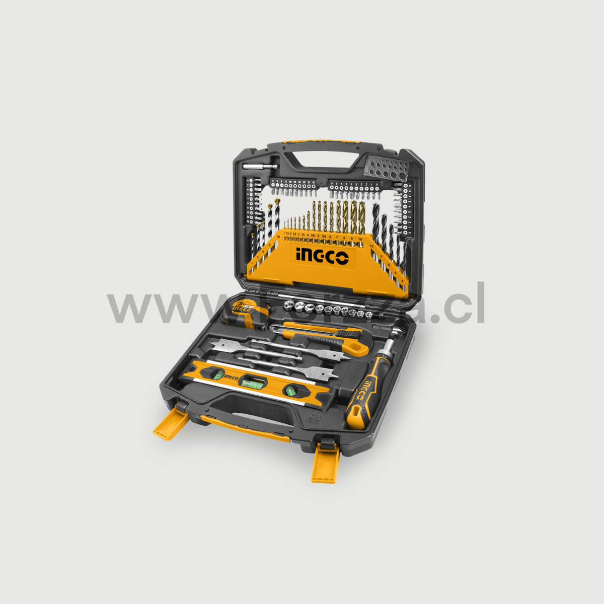 SET DE HERRAMIENTAS MANUALES 86 PCS MARCA INGCO1