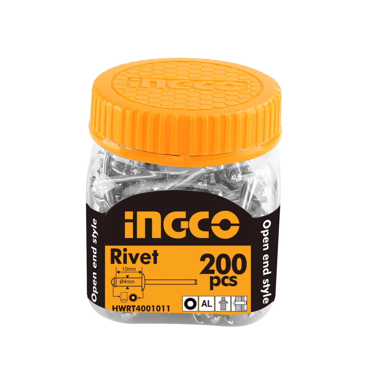 REMACHES 4.8X16MM D/ALUMINIO INGCO1